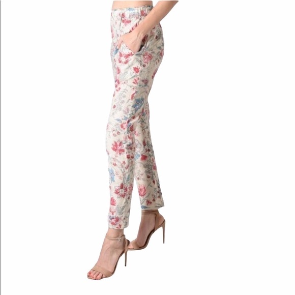 Laurence Bras Modesens Floral High Waist Pants - Picture 1 of 10